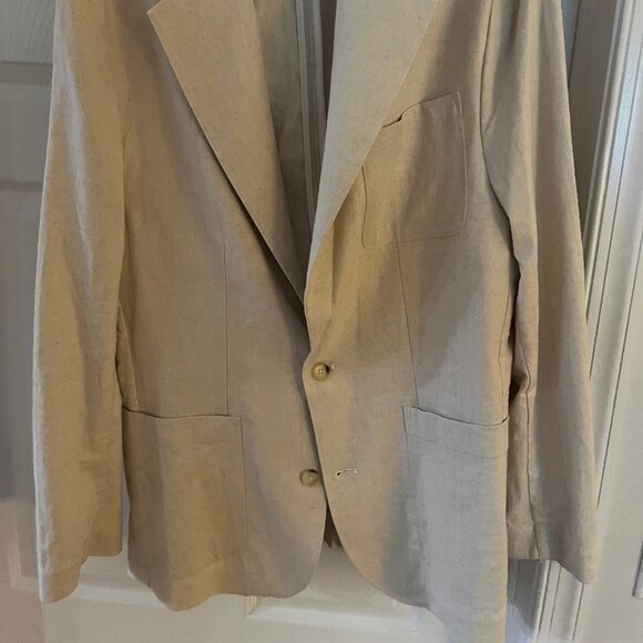 Never Worn State & Liberty Unstructured Cream Blazer - Picture 2 of 3